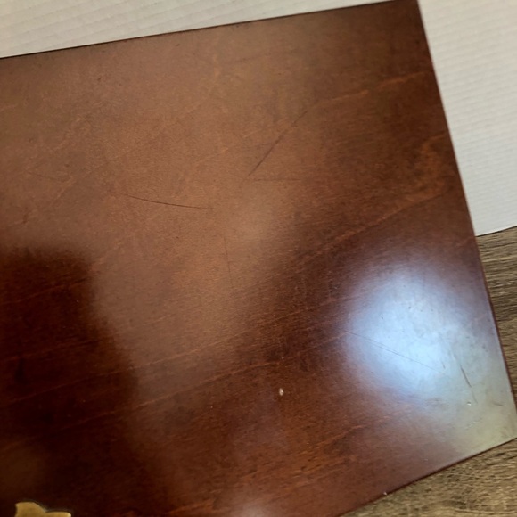 Vtg Bombay Company Solid Wood Box - Picture 15 of 15
